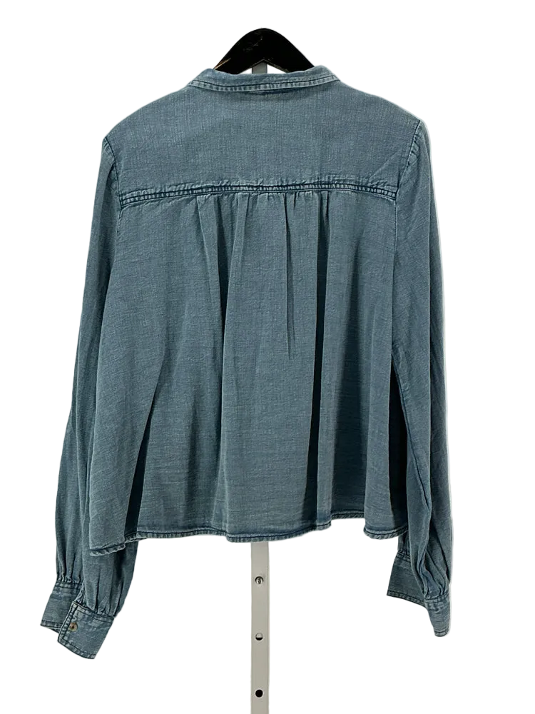 Pilcro Size L Blue Shirt