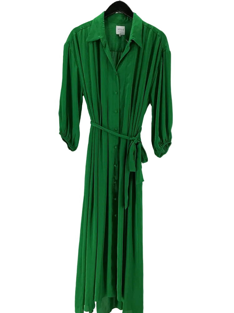 Misa Size S Green Dress