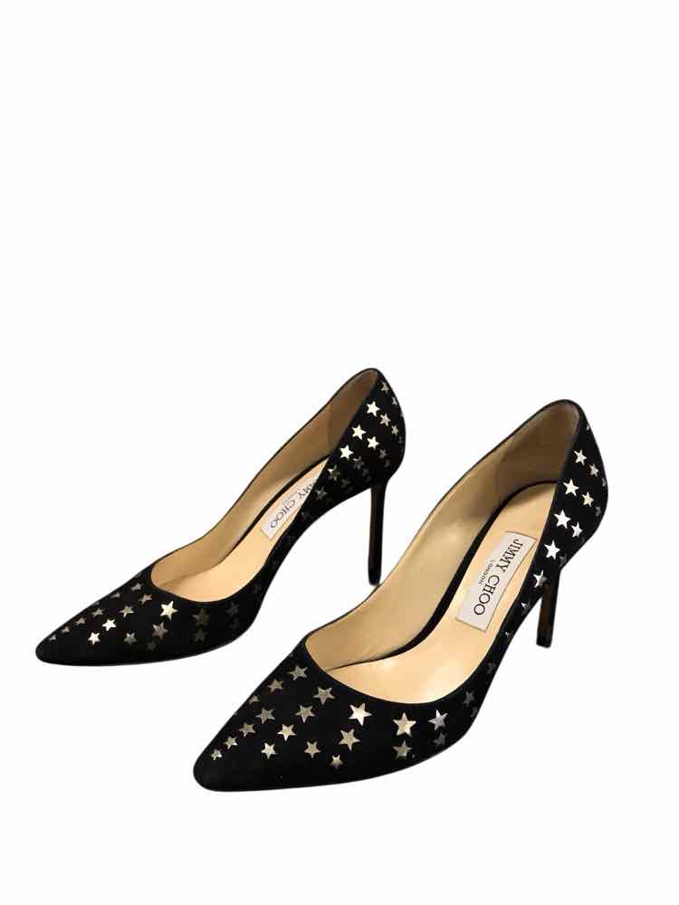 Jimmy Choo Shoe Size 8 Black Heels