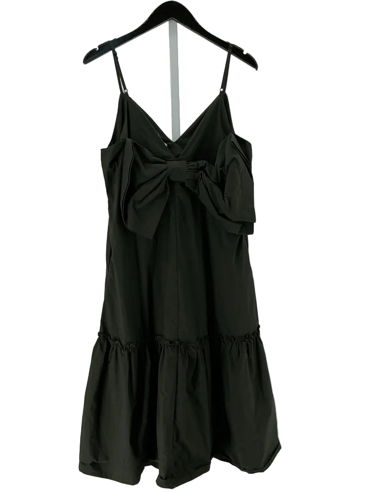 Blue Tassel Size S Green Dress