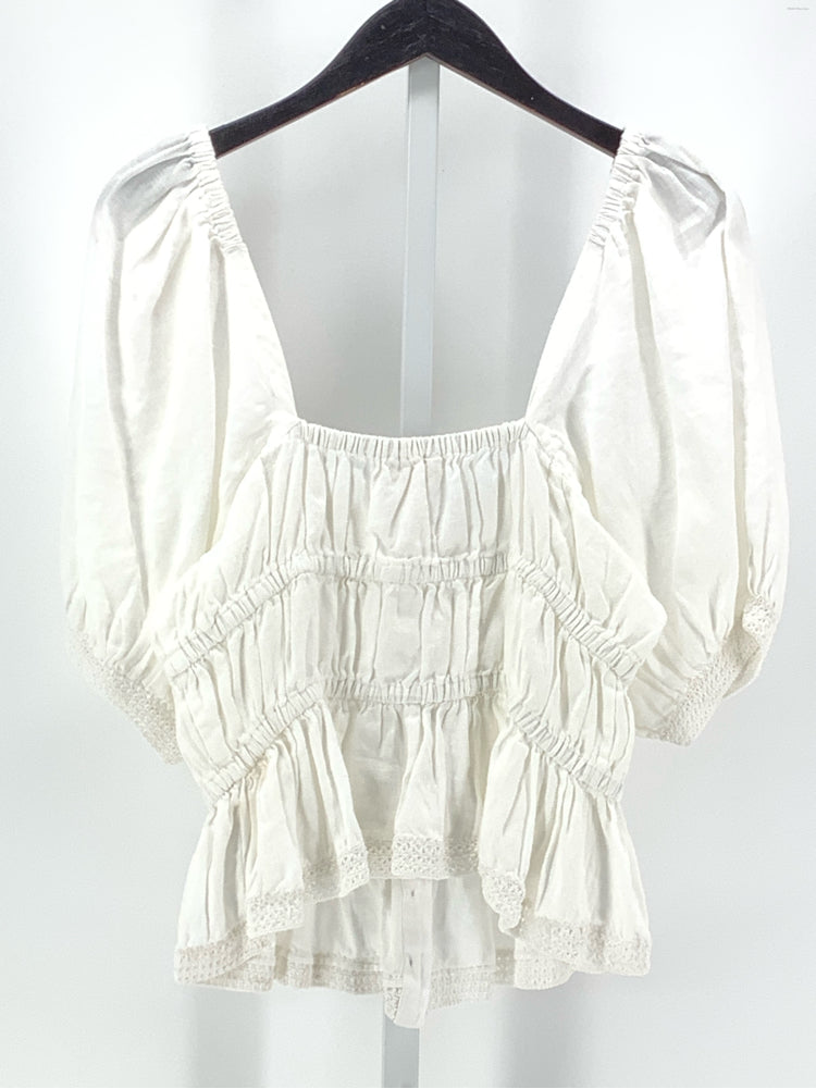 Ulla johnson Size 8 White Shirt