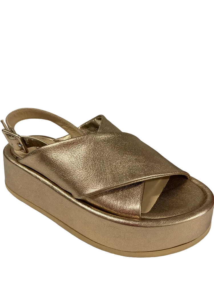 Paloma Barcelo Shoe Size 6.5 Rose Gold Wedges