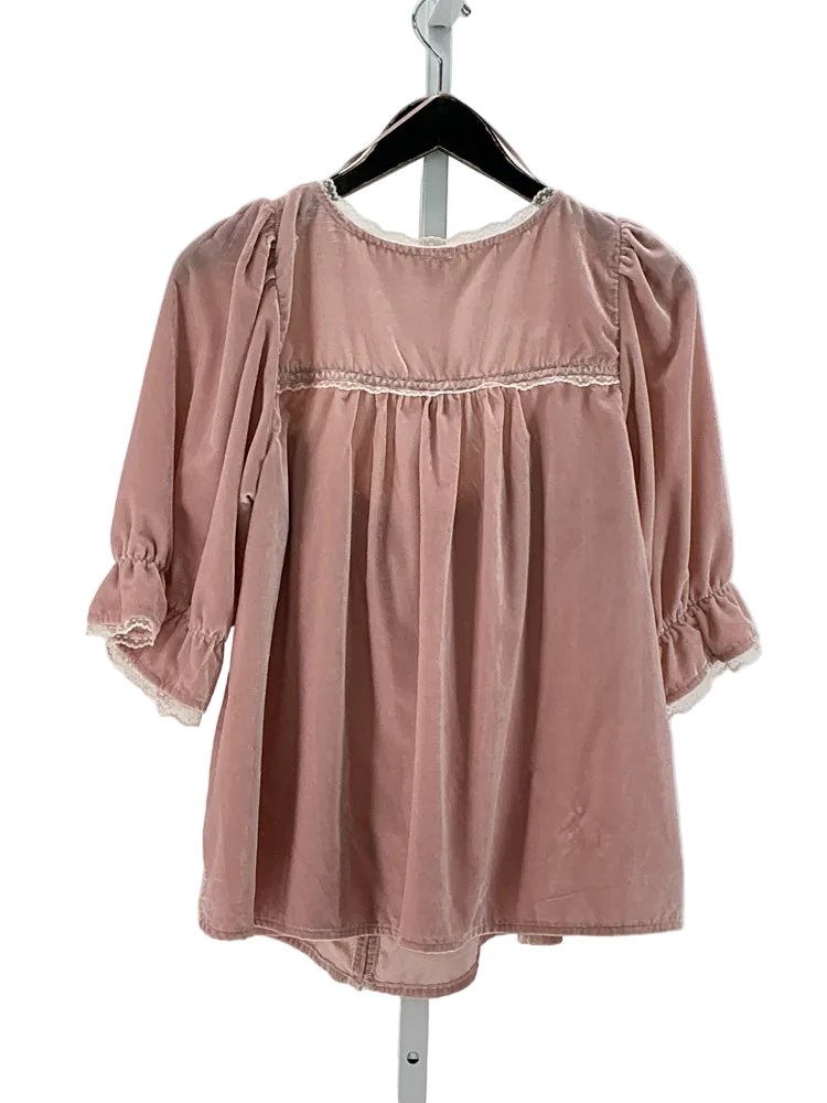 Free People Size L Pink Shirt
