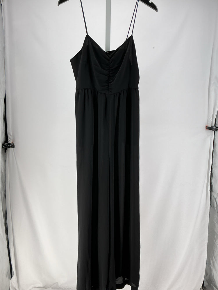 Madewell Size 10 Black Jumpsuit