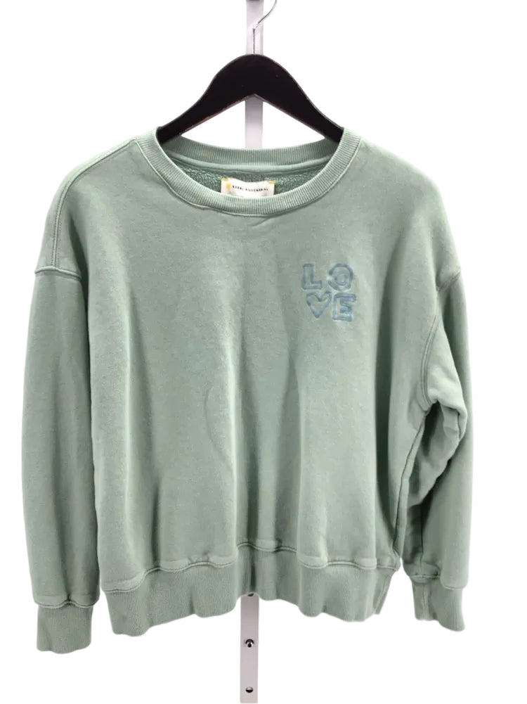 Kerri Rosenthal Size S Green & Blue Ex Boyfriend Sweatshirt