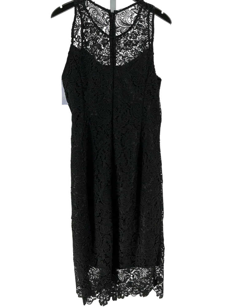 White House Black Market Size 14 Black Dress