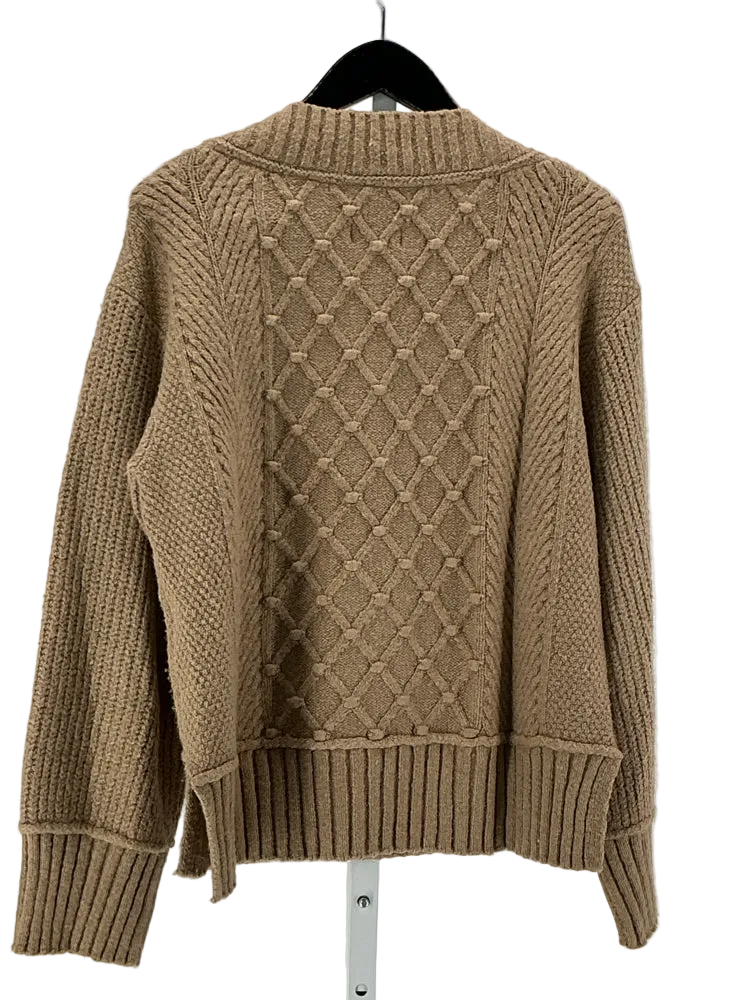 Maeve Size M Tan Sweater