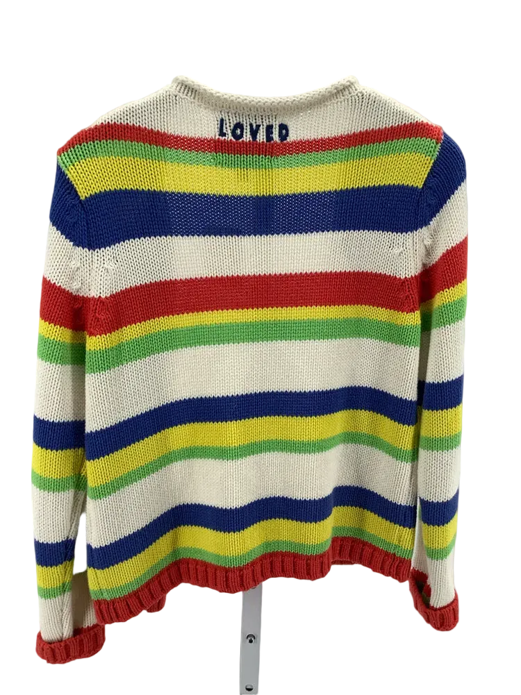 Kerri Rosenthal Size XS White multi Beau-Lero Cardigan