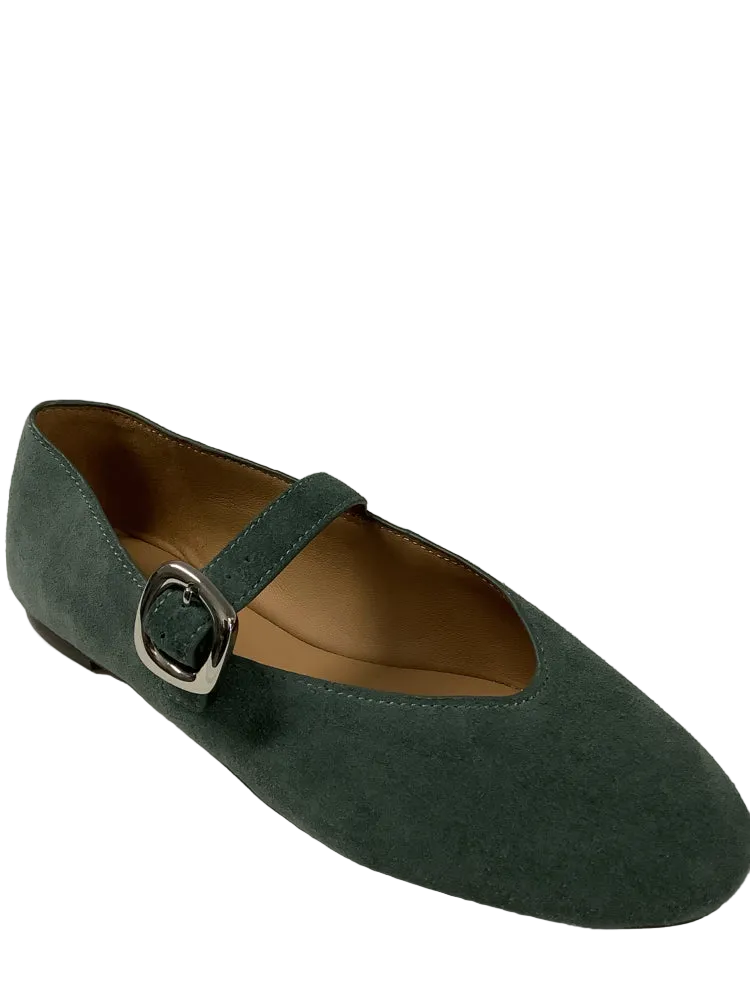 Madewell Shoe Size 7 Green Flats