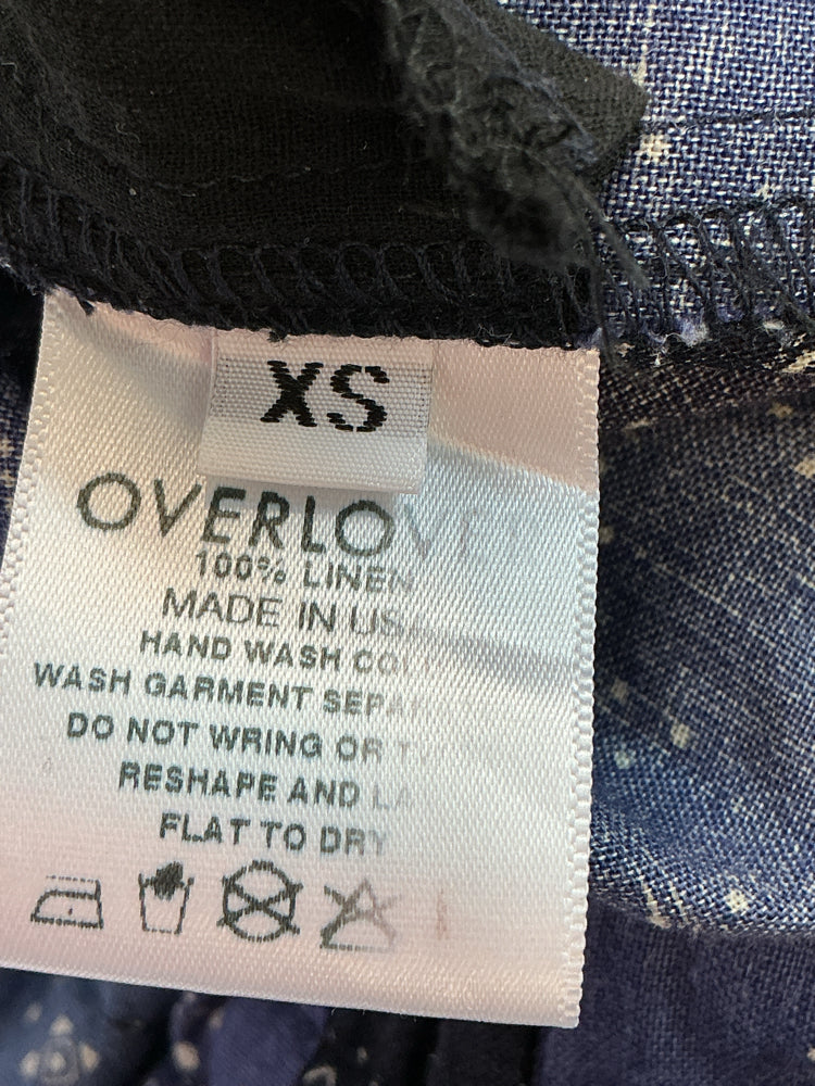 Overlover Size S Navy multi Pants