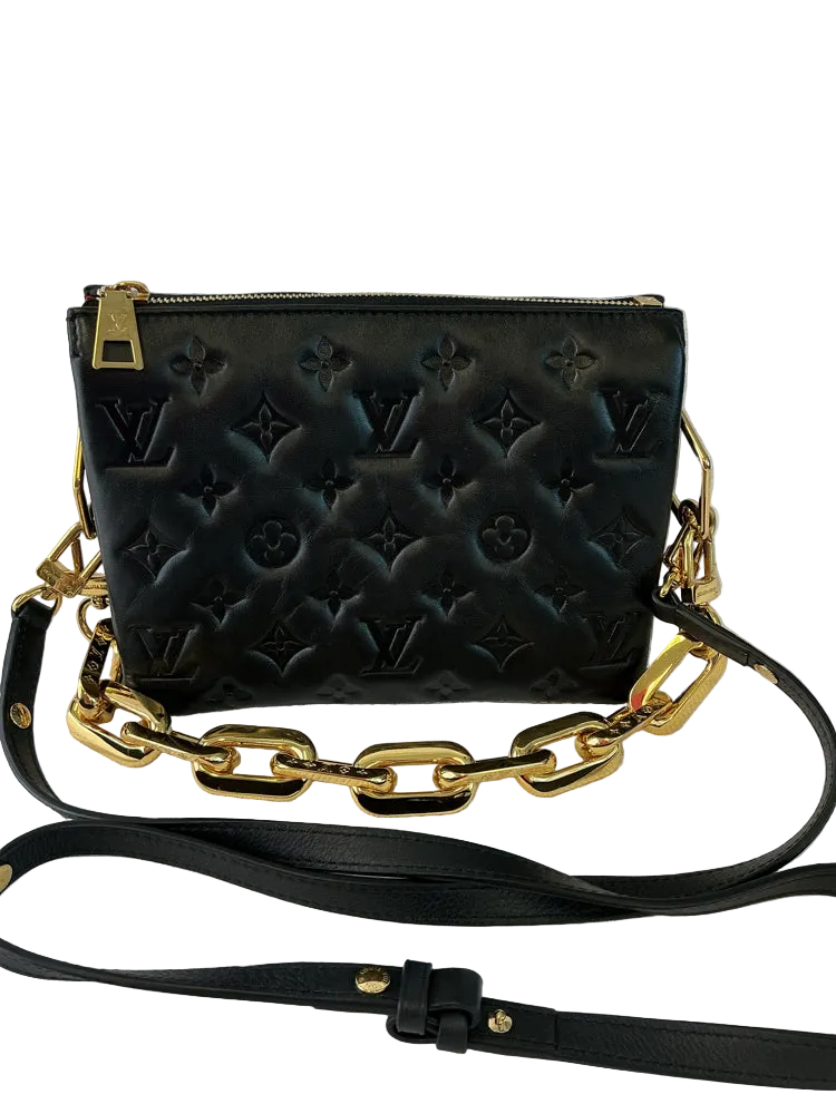 Louis Vuitton Black Coussin BB Handbags