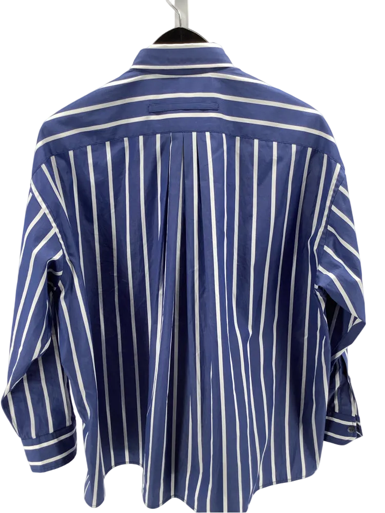 TICCA Size L Blue & White Shirt