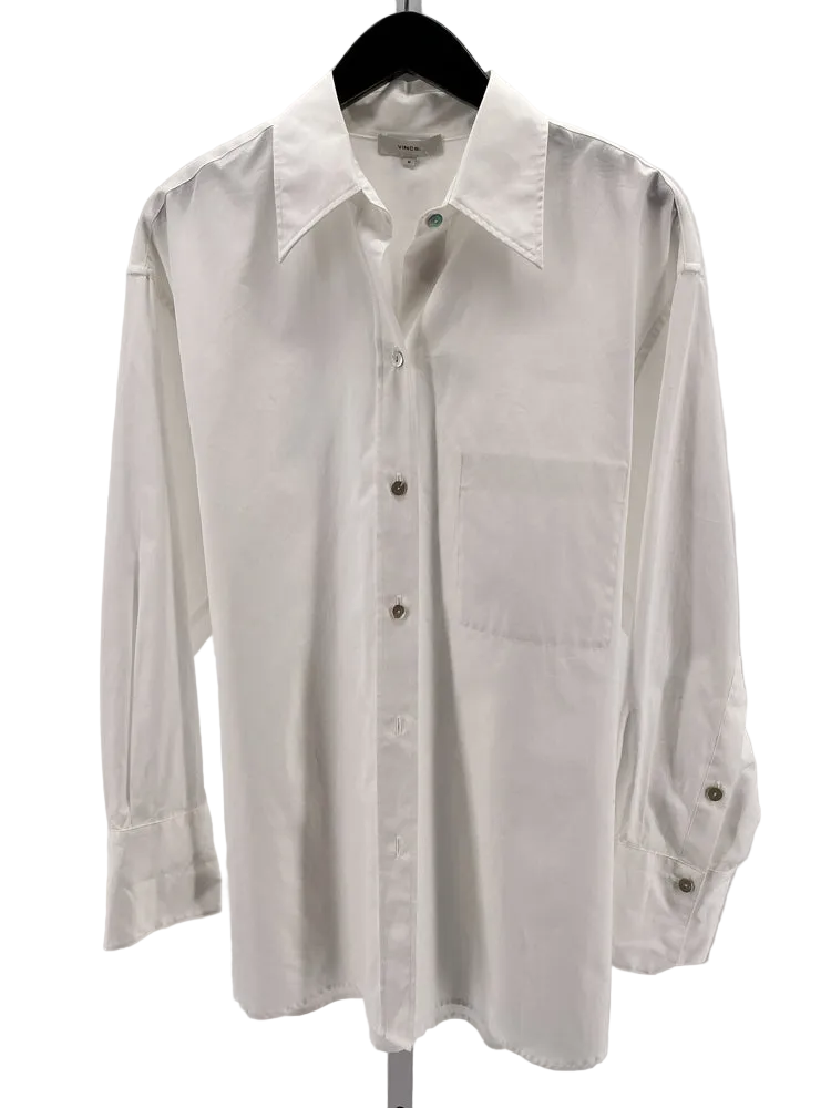 Vince Size M White Shirt