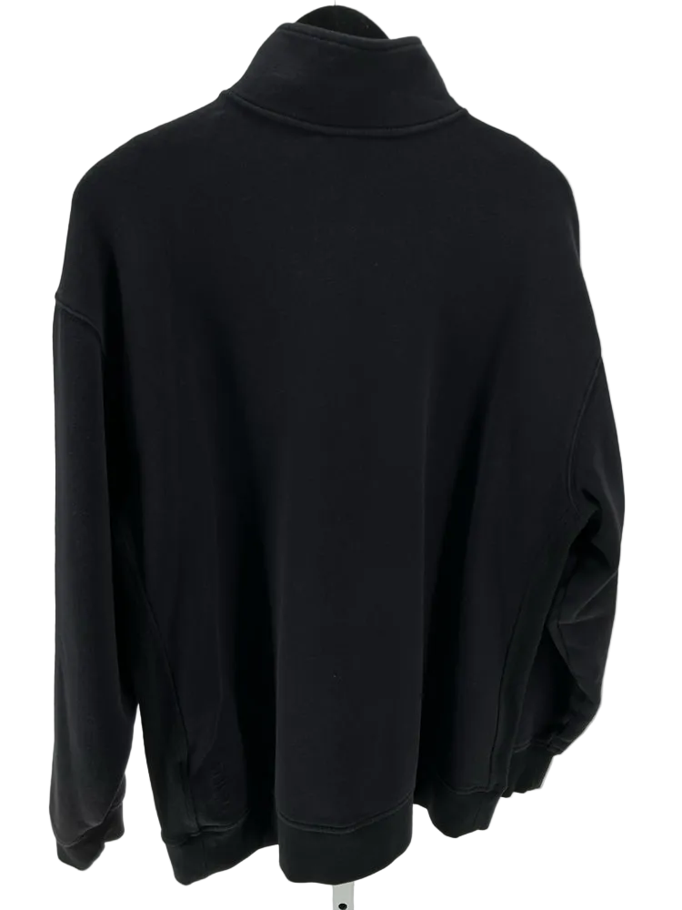 Athleta Size MT Black Sweatshirt