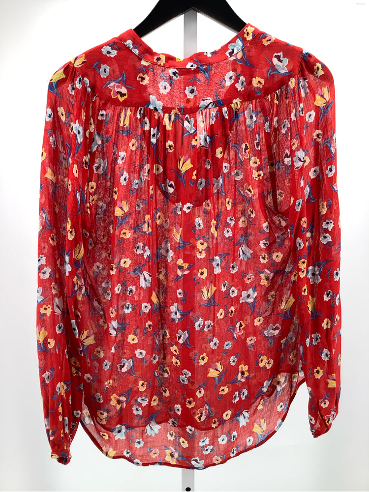 ZAPA Paris Size S Red multi Shirt