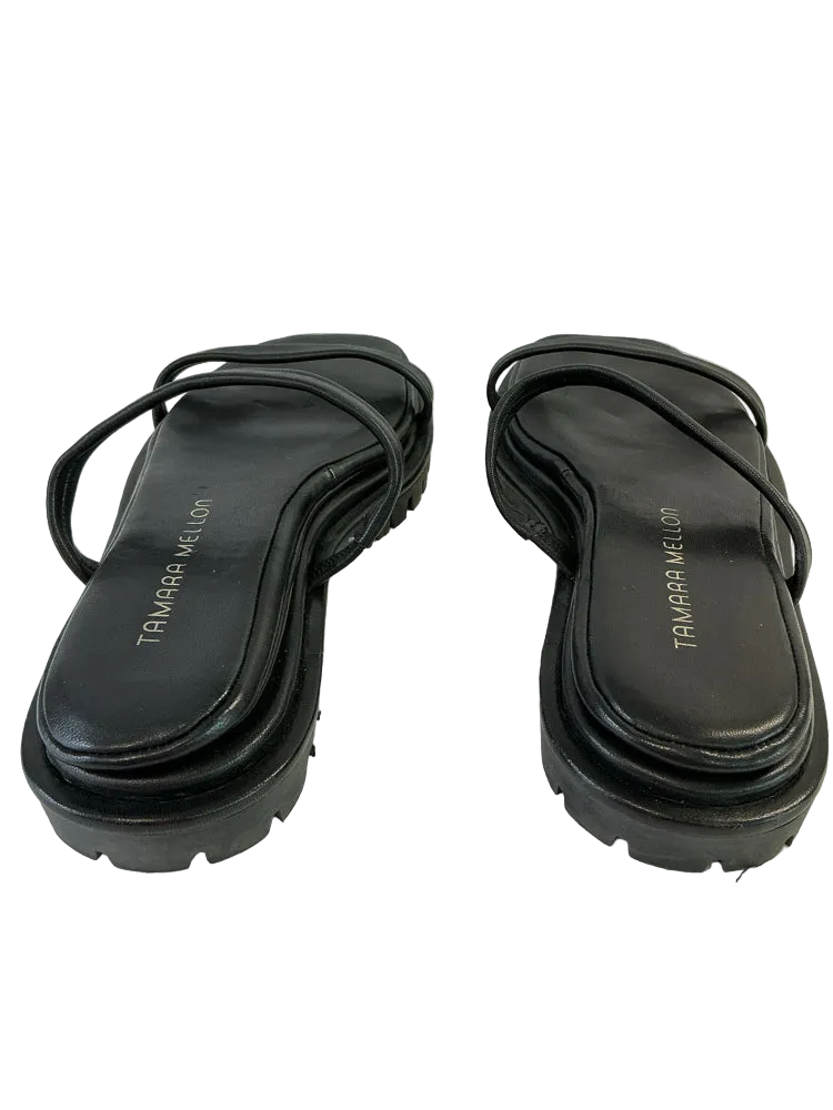 Tamara Mellon Shoe Size 7 Black Sandals