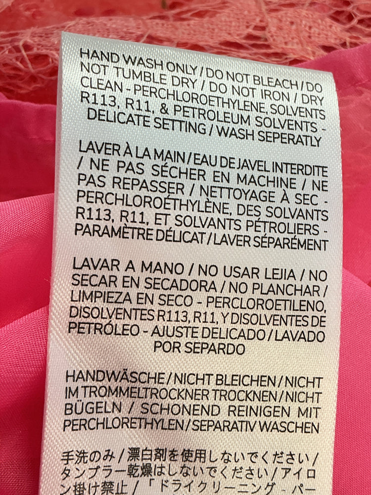 Stella Nova Size 6 Pink & White Dress