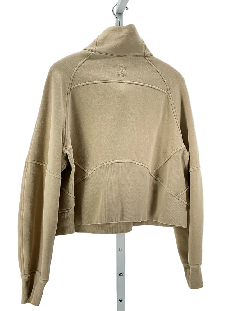 lululemon Size M/L Tan Sweatshirt