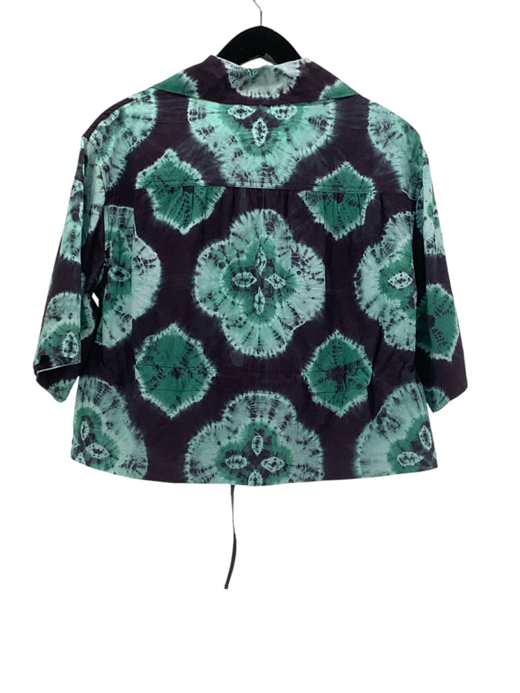 sea New York Size XS Navy & Green Shirt