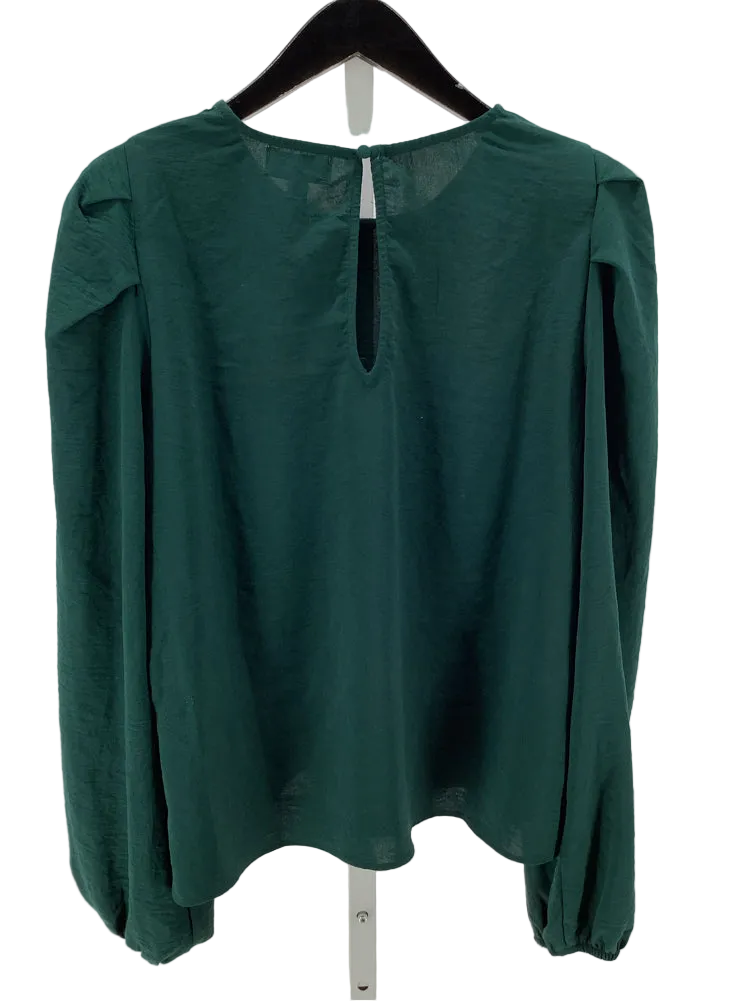 Evereve Size M Green Shirt