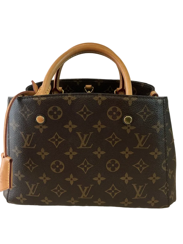 Louis Vuitton Brown MONTAIGNE BB Handbags