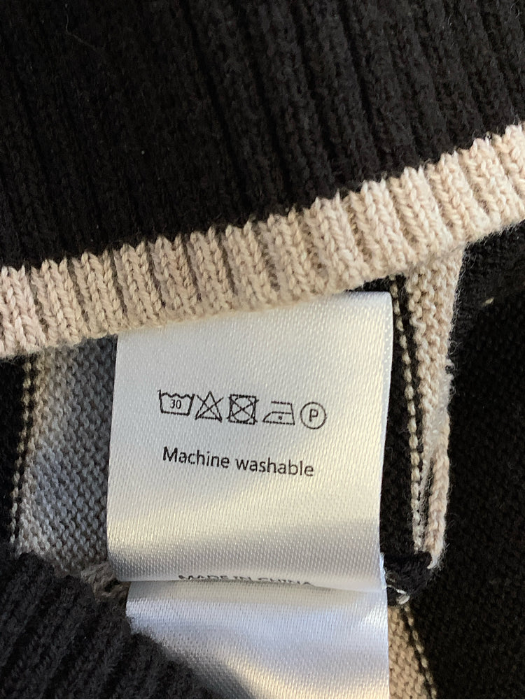 WISPR Size M Brown & Tan Turtleneck