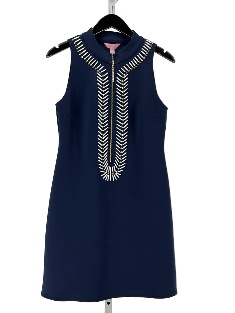 Lilly Pulitzer Size S Navy OPAL Dress