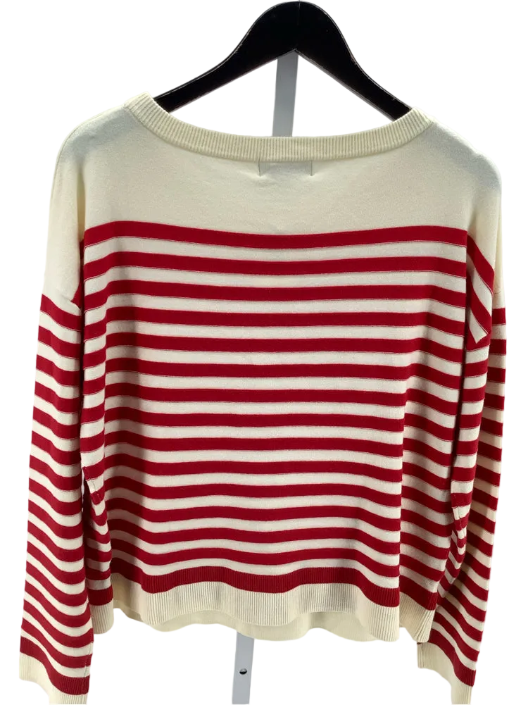 daily practice Size L Red & White Shirt