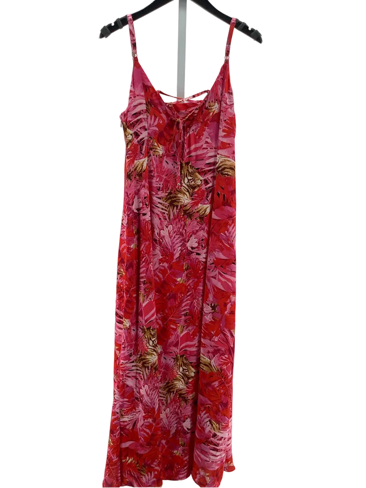 White House Black Market Size 10 Pink multi Dress