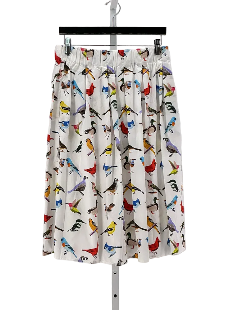 Lesley Evers Size M White multi Skirt