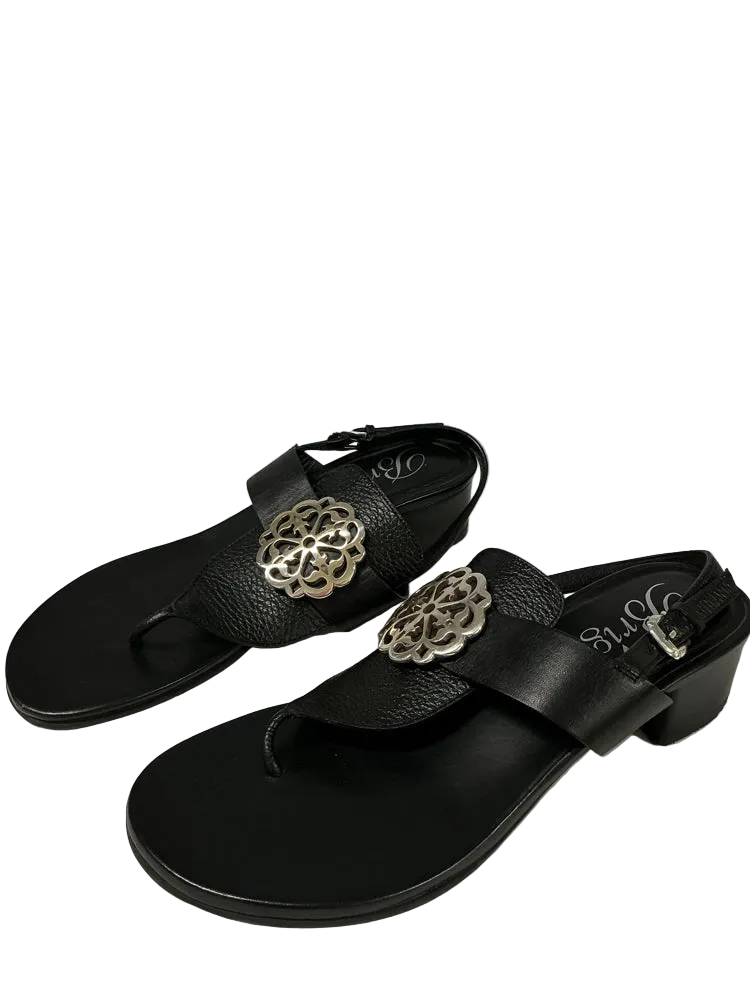 Brighton Shoe Size 8 Black Alana Sandals