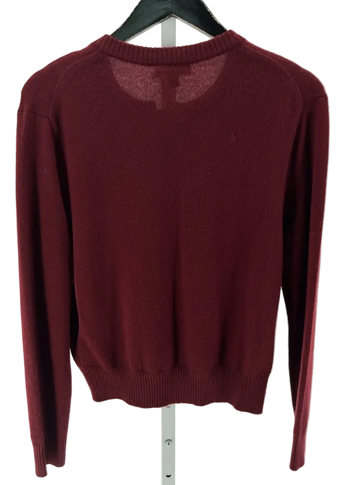 Jcrew Size S Burgundy Sweater