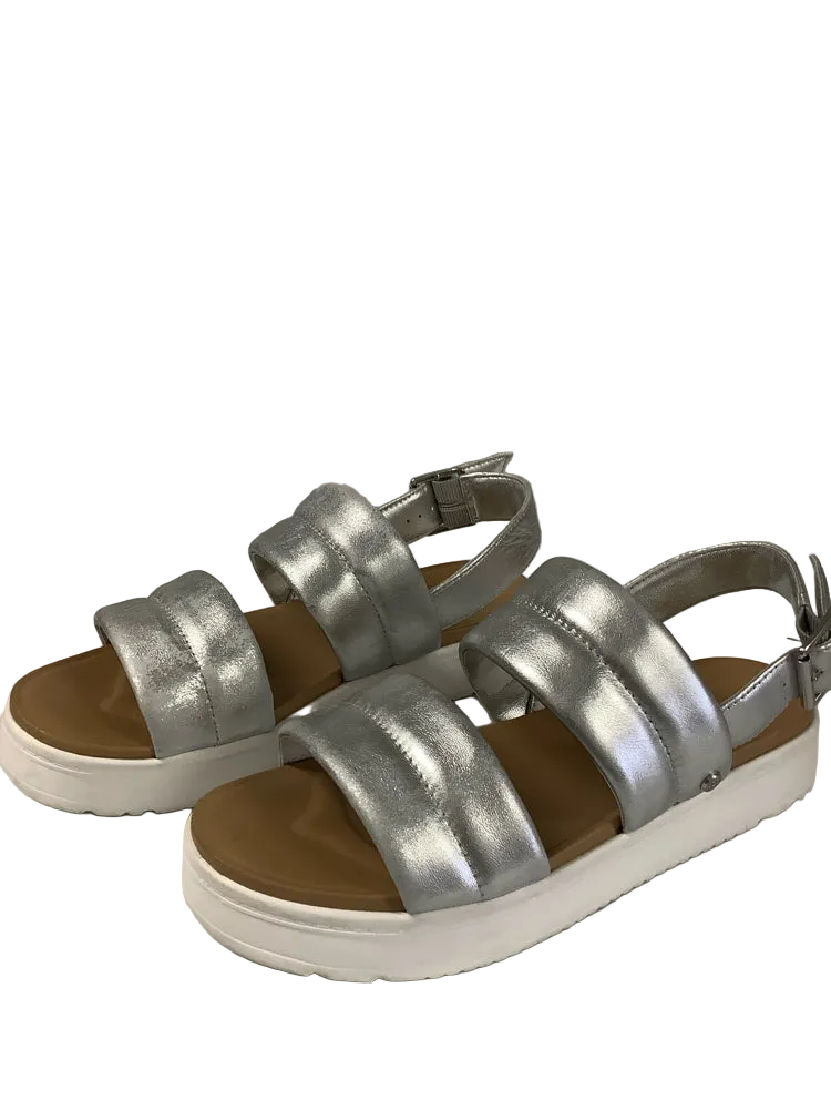 Ugg Shoe Size 8.5 Silver Zayne Sandals