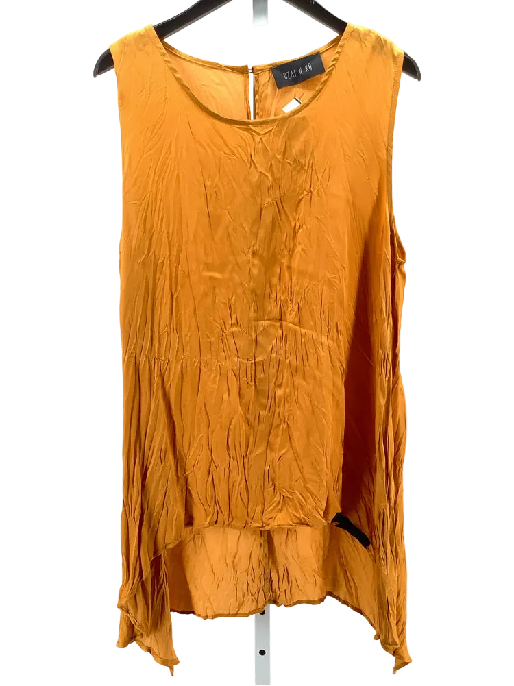 Ozai N KU Size 10 Orange Shirt