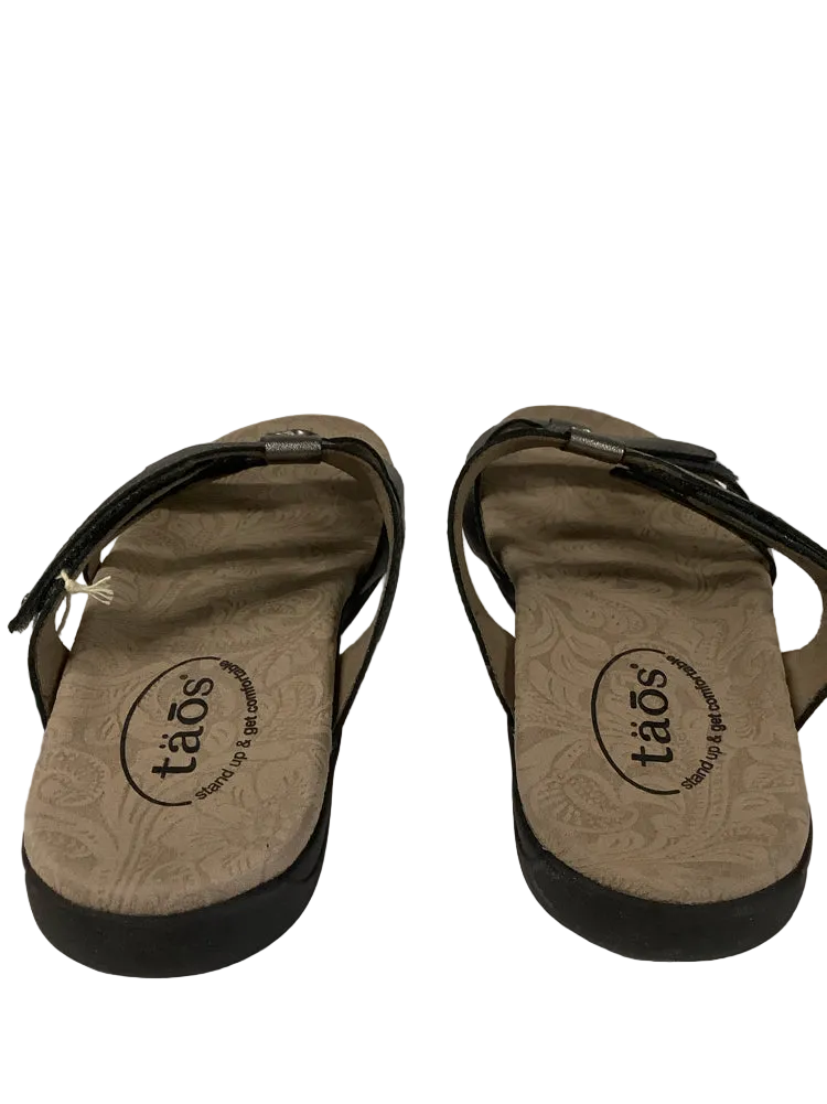 Taos Shoe Size 8 Pewter Sandals