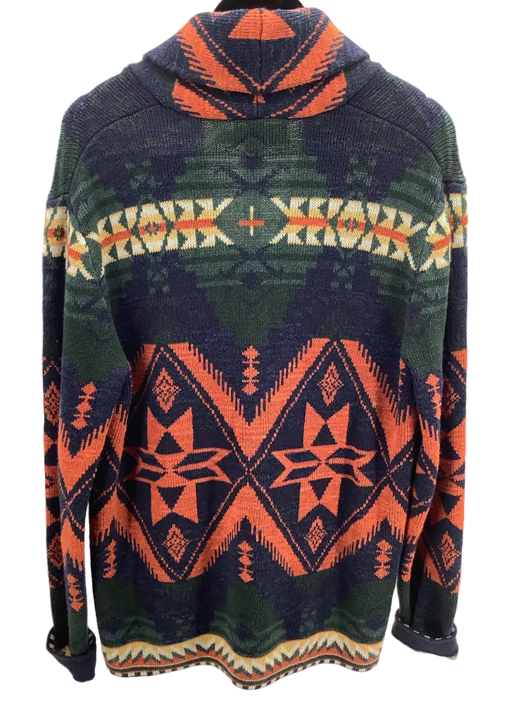 Polo Size S Navy multi Cardigan