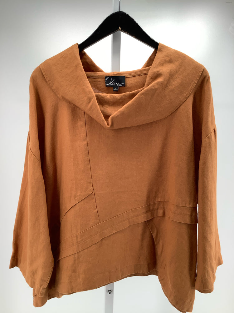 Olivia by Habitat Size L Orange Shirt