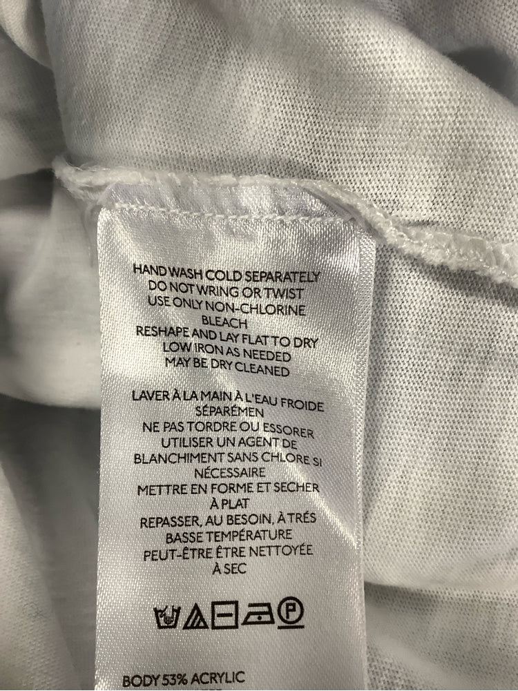 Pilcro Size M Blue & White Twofer Shirt