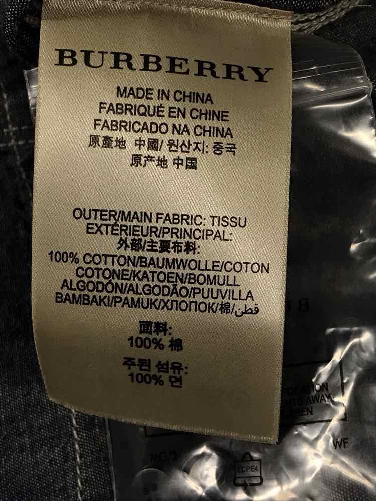 Burberry Brit Size S Blue Shirt