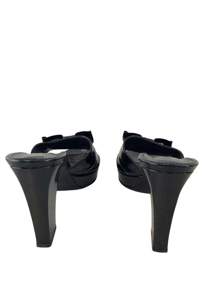 YSL Shoe Size 10 Black Heels