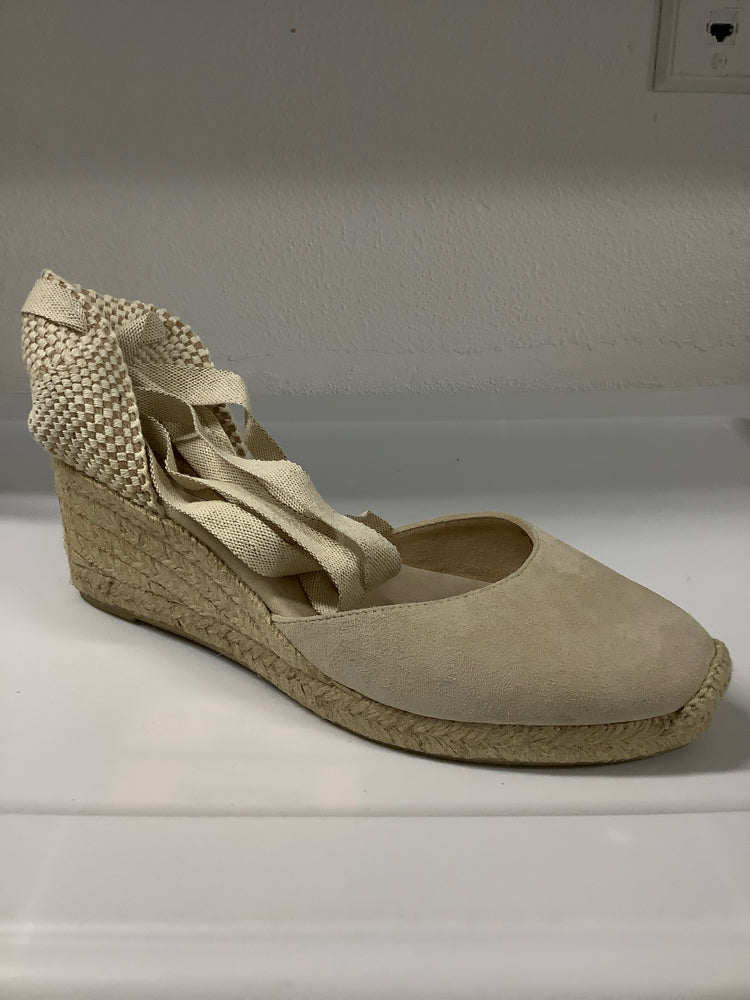 Boden Shoe Size 9 Tan Cassie Wedges