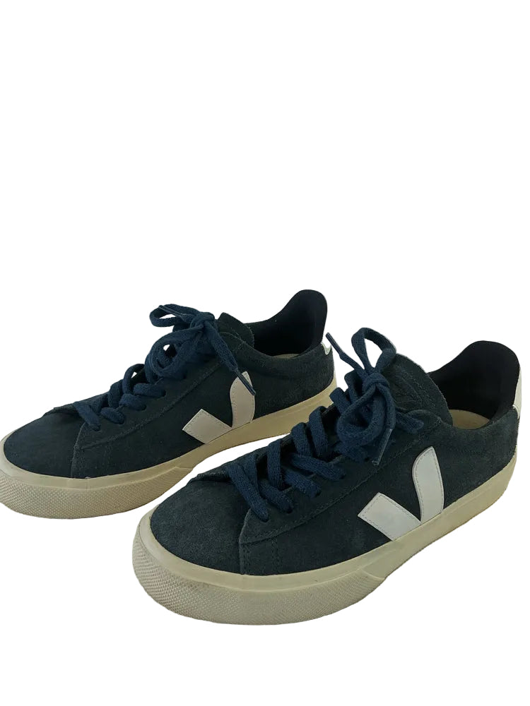 Veja Shoe Size 8 Navy Sneakers