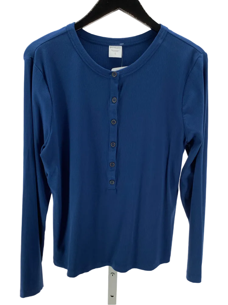 Athleta Size XL Blue Shirt