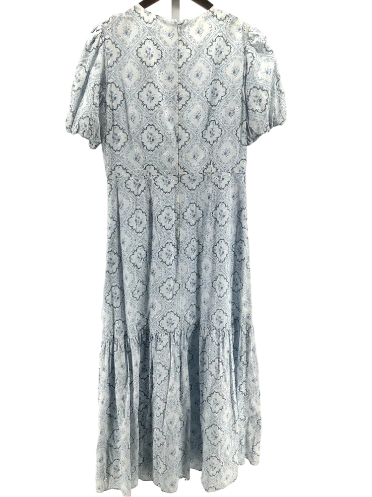 Antonio Melani Size 10 Blue & White Belmondo Dress