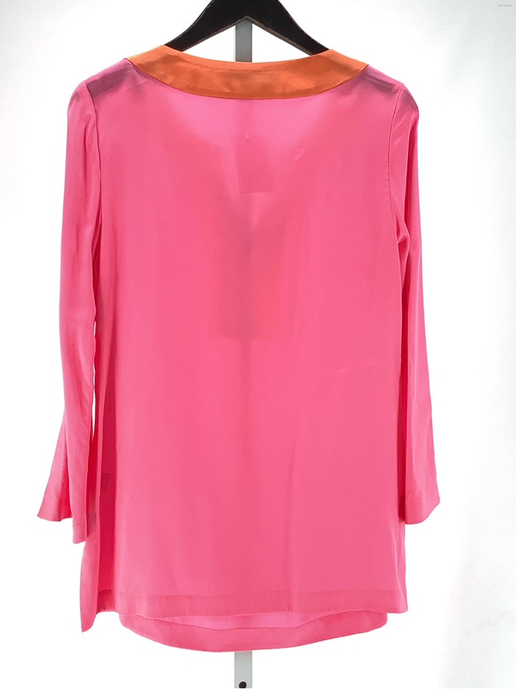 Trina Turk Size M Pink & Orange Tunic