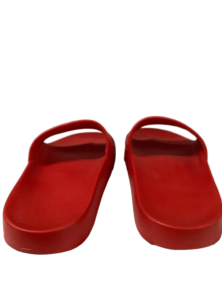 Givenchy Shoe Size 8 Red 4G Logo Slides