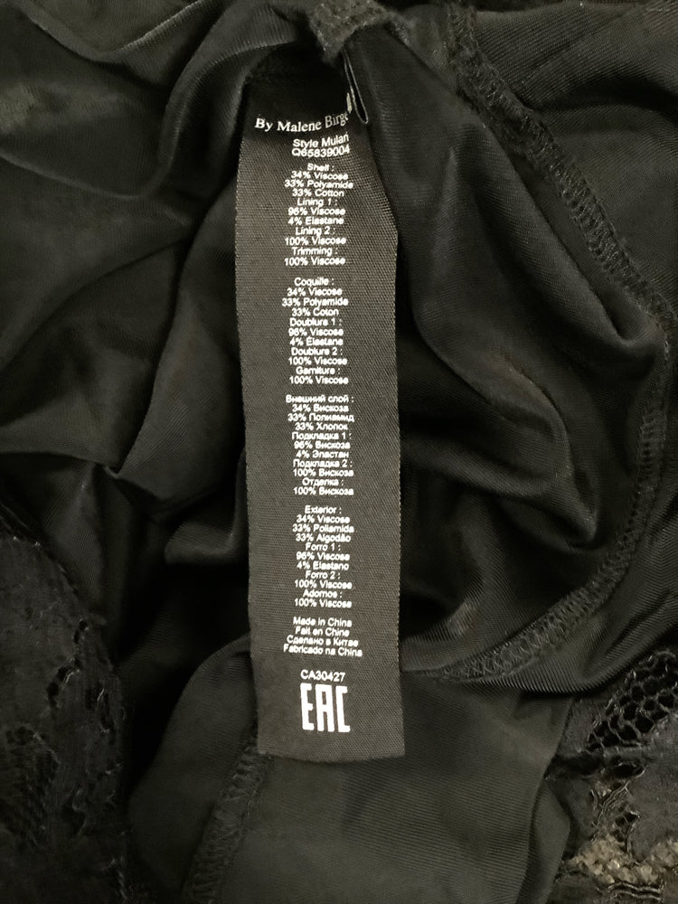 by Malene Birger Size L Black Dress