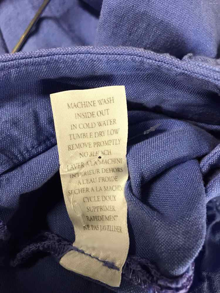 Frank & Eileen Size 10 Blue Kinsale Pants