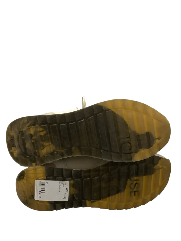 Hoff Shoe Size 10 Tan City Casual Sneakers