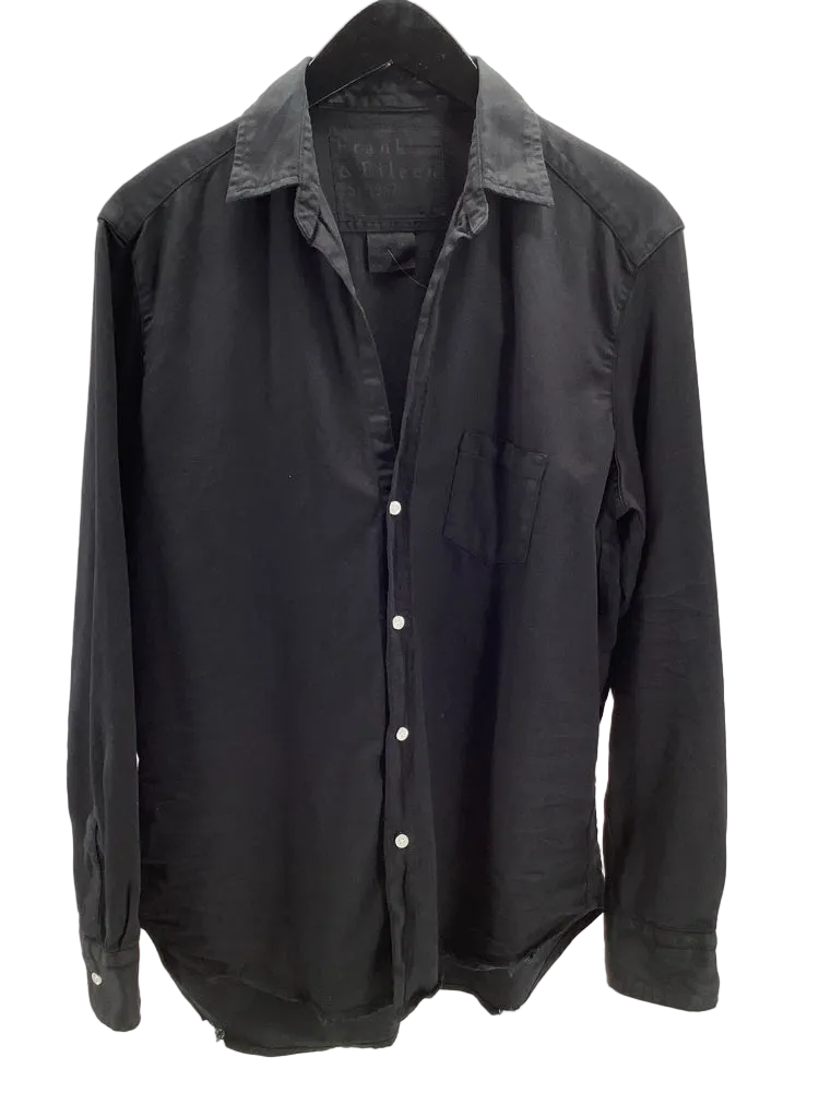 Frank & Eileen Size S Black Eileen Shirt